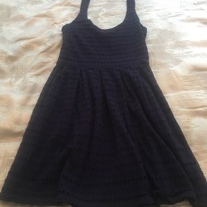 Aqua eyelet sundress
